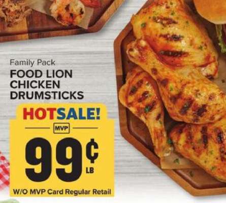 Food Lion Chicken Drumsticks