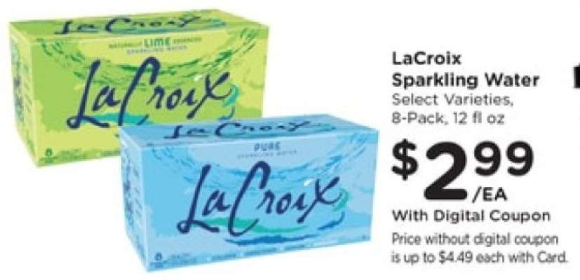 LaCroix Sparkling Water*