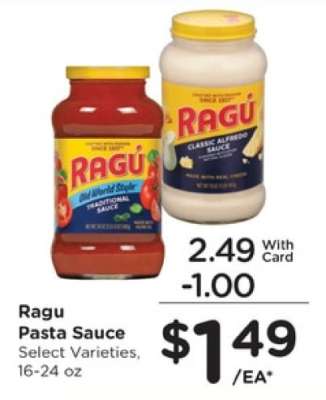 Ragú Pasta Sauce