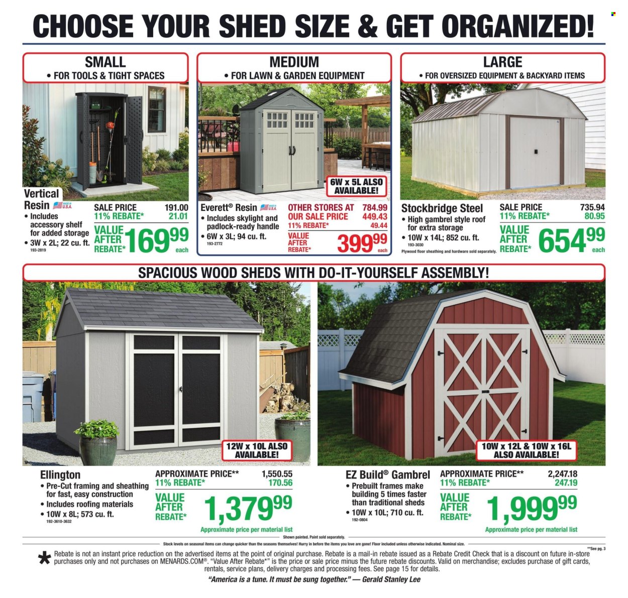 Menards ad - 06/25/2026 - 07/05/2026. Page 11