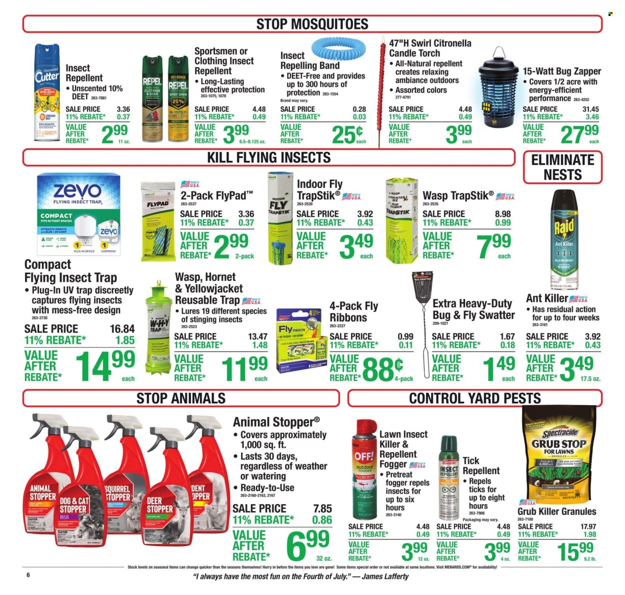 Menards ad - 06/25/2026 - 07/05/2026. Page 12