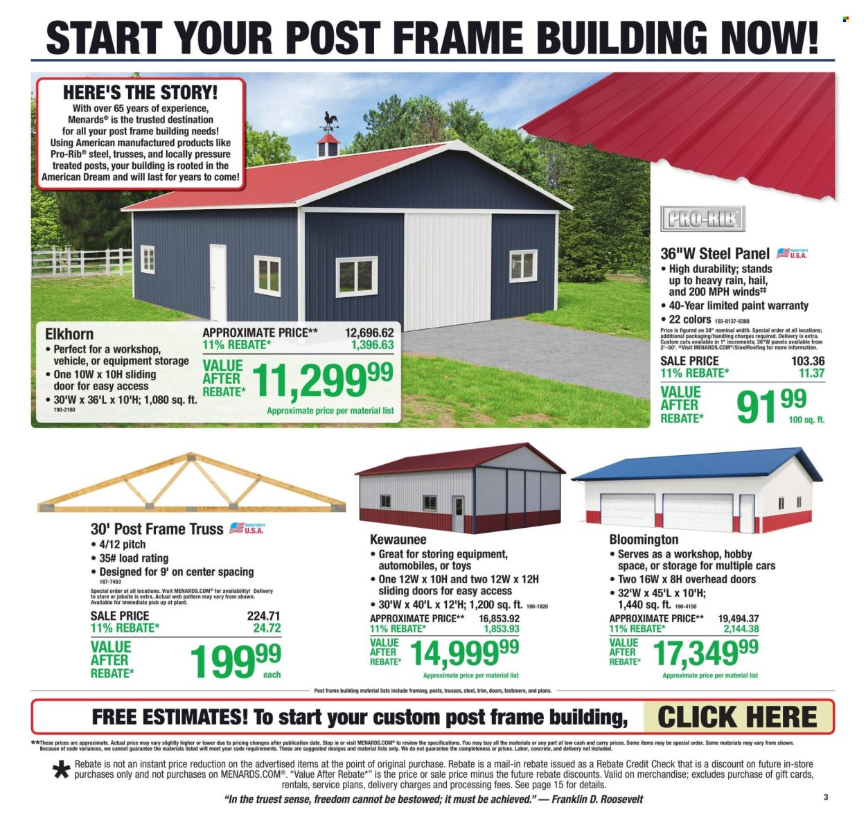 Menards ad - 06/25/2026 - 07/05/2026. Page 5