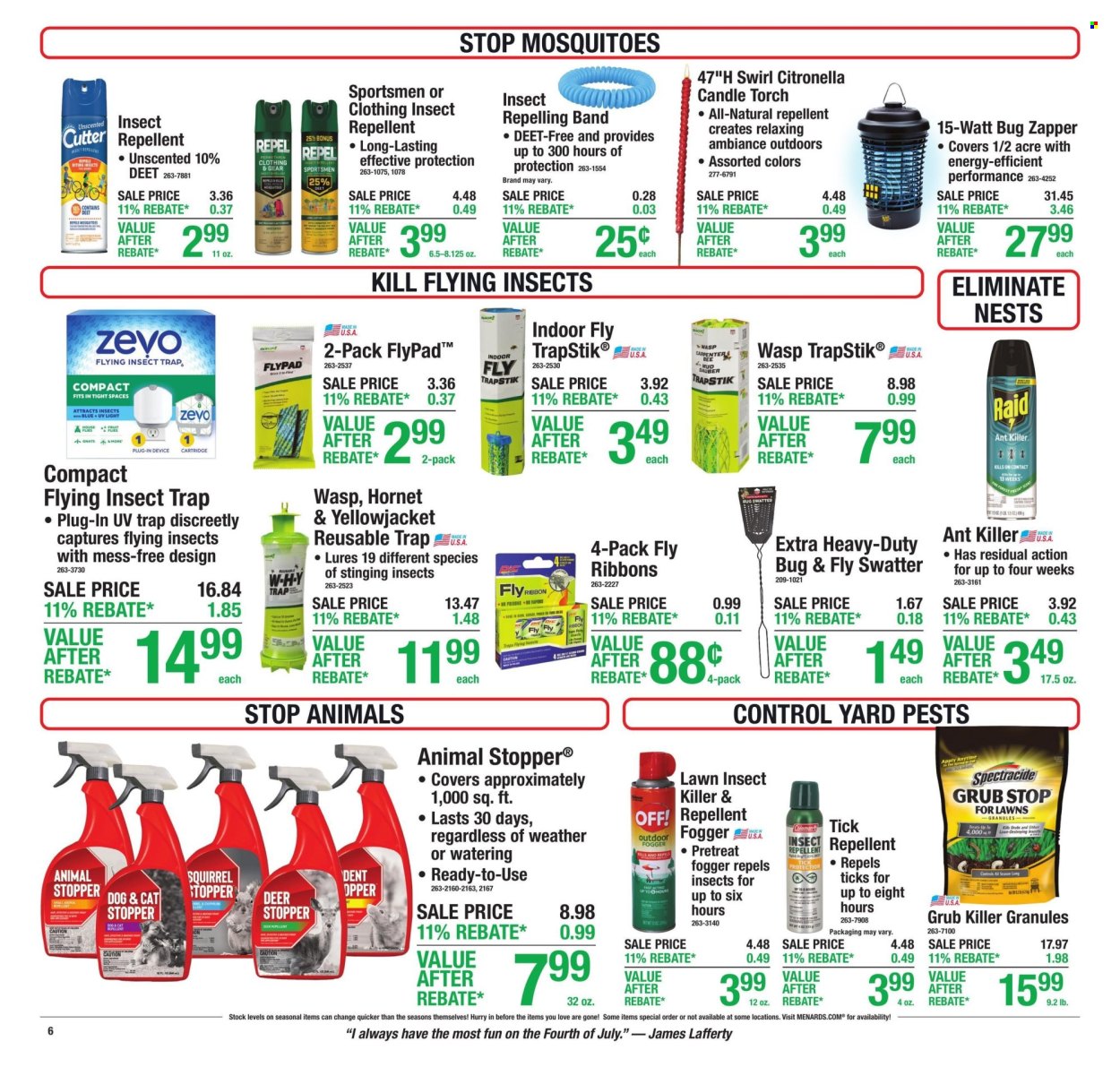Menards ad - 06/25/2026 - 07/05/2026. Page 12