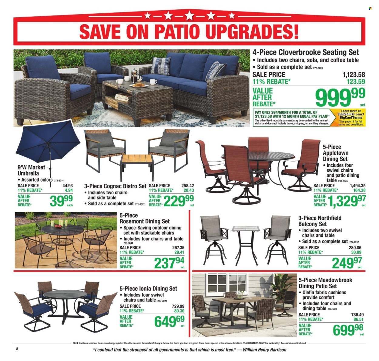 Menards ad - 06/25/2026 - 07/05/2026. Page 14