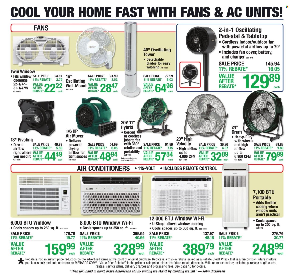 Menards ad - 06/25/2026 - 07/05/2026. Page 2