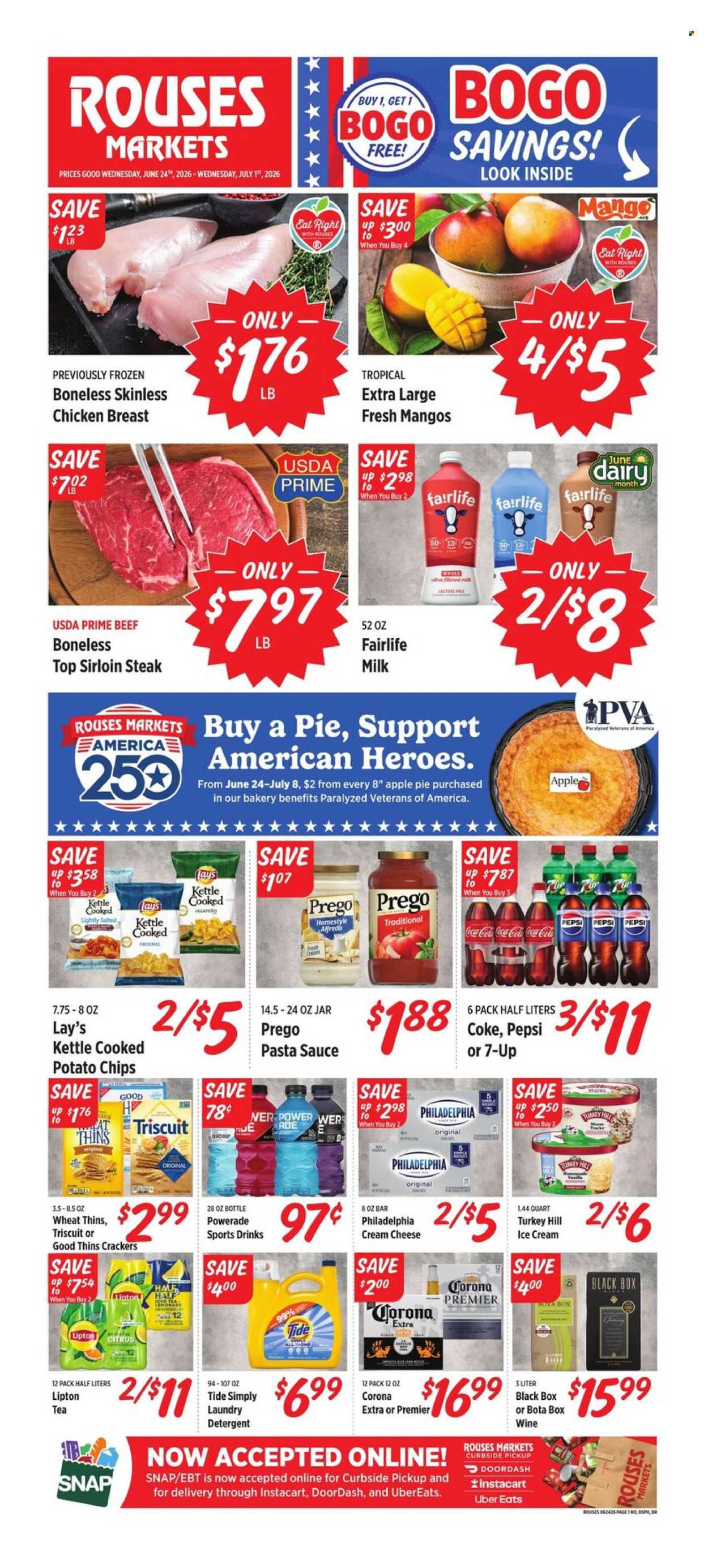 Rouses Markets ad - 06/24/2026 - 07/01/2026. Page 1