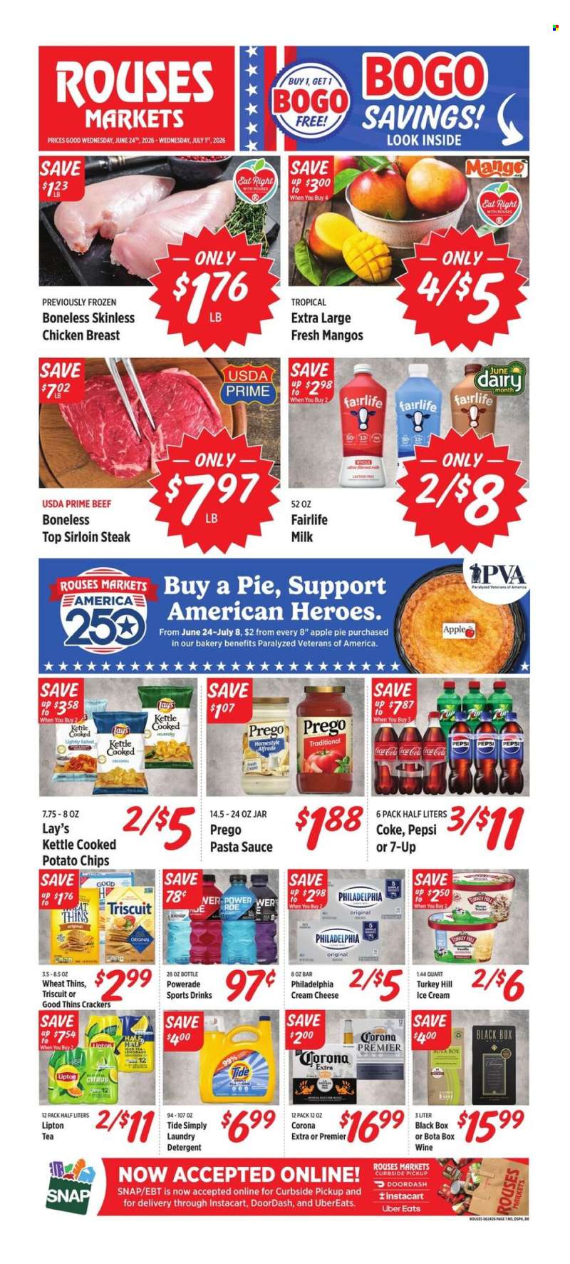 Rouses Markets Flyer - 06/24/2026 - 07/01/2026.