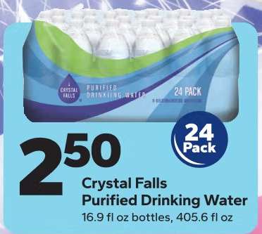 Crystal Falls Purified Drinking Water