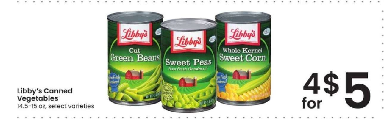 Libby's Canned Vegetables