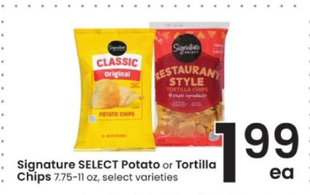 Signature SELECT Potato or Tortilla Chips