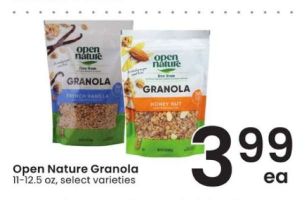 Open Nature Granola