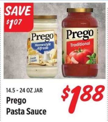 Prego Pasta Sauce
