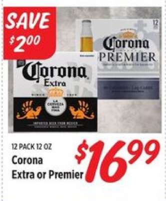 Corona Extra or Premier