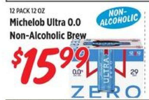 Michelob Ultra 0.0 Non-Alcoholic Brew