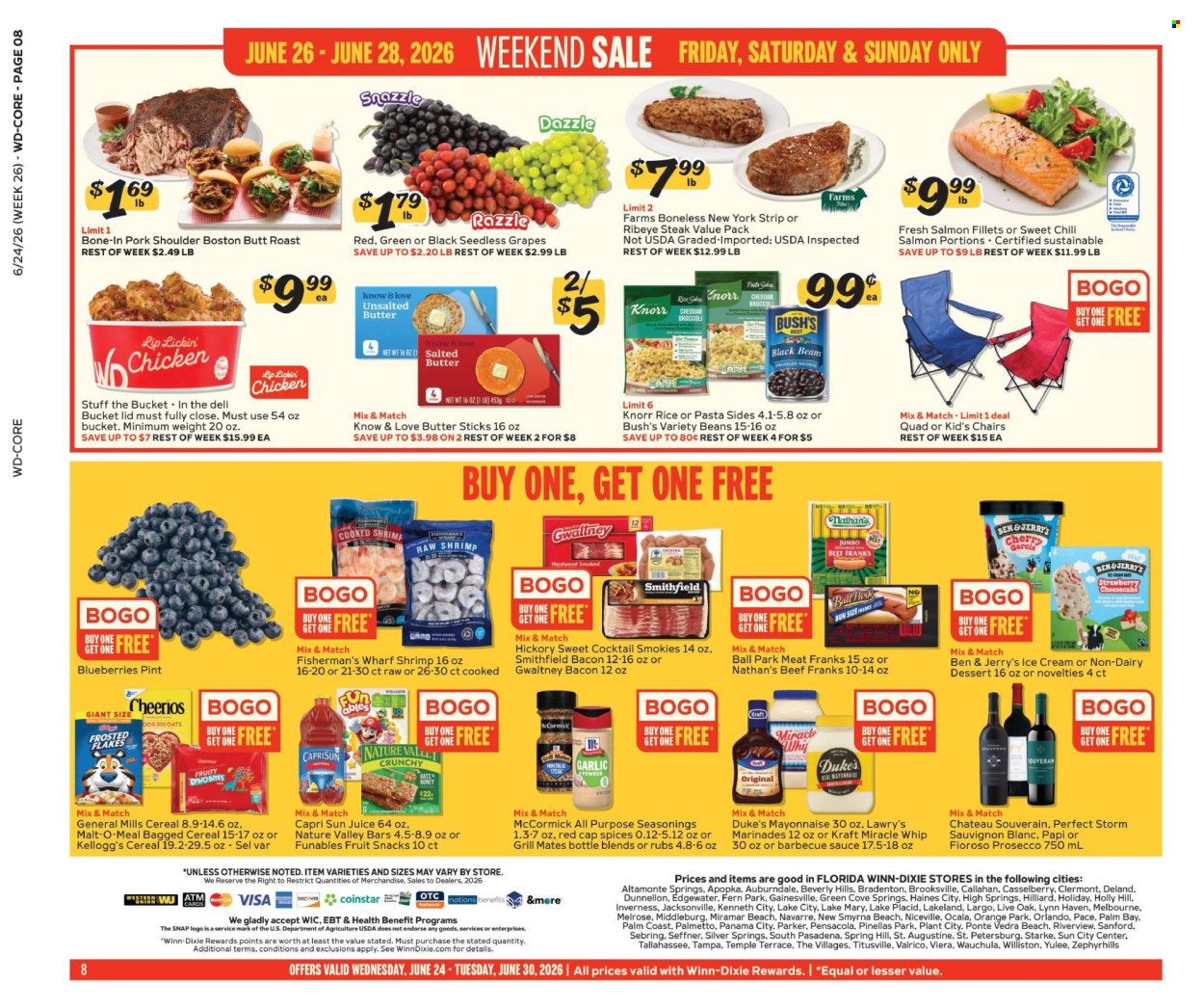 Winn Dixie ad - 06/24/2026 - 06/30/2026. Page 8