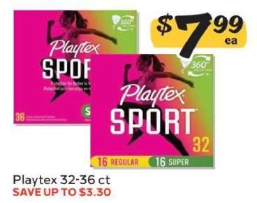 Playtex 32-36 ct