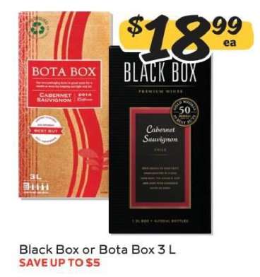 Black Box or Bota Box 3 L