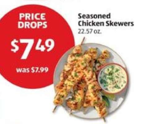 Seasoned Chicken Skewers