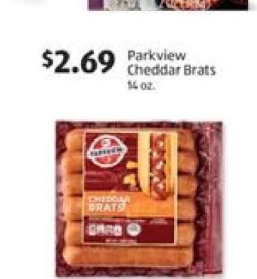Parkview Cheddar Brats