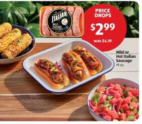 Mild or Hot Italian Sausage