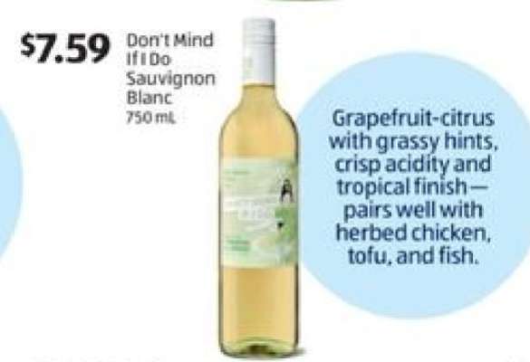 Don't Mind If I Do Sauvignon Blanc
