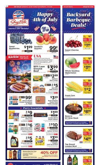 ShopRite Flyer - 06/28/2026 - 07/04/2026.
