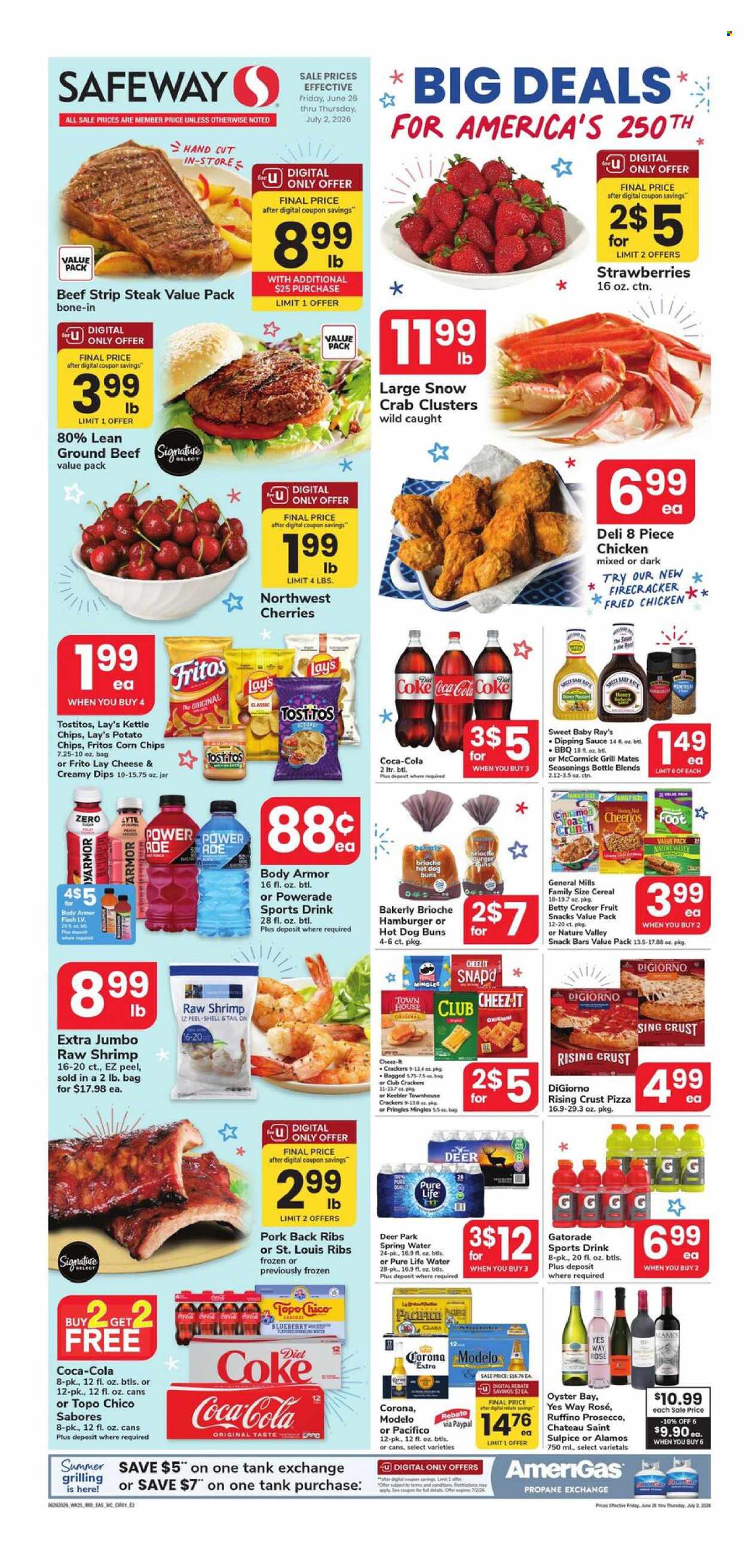 Safeway ad - 06/26/2026 - 07/02/2026. Page 1