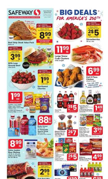 Safeway Flyer - 06/26/2026 - 07/02/2026.