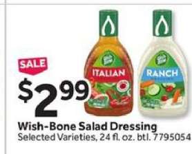 Wish-Bone Salad Dressing