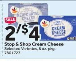 Stop & Shop Cream Cheese