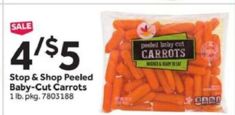 Stop & Shop Peeled Baby-Cut Carrots