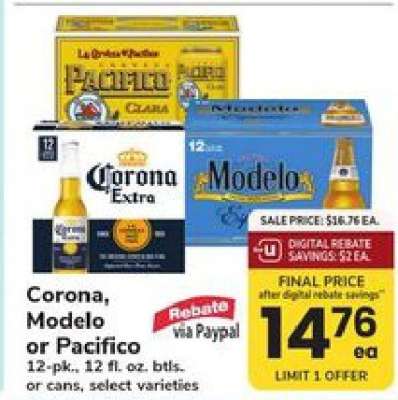 Corona, Modelo or Pacifico