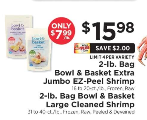 Bowl & Basket Shrimp