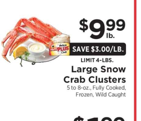 Large Snow Crab Clusters
