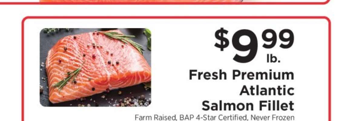Fresh Premium Atlantic Salmon Fillet