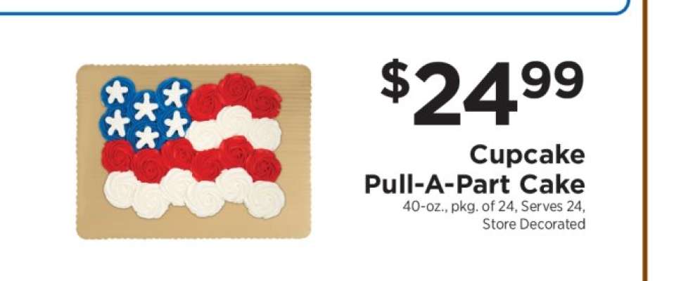 Cupcake Pull-A-Part Cake