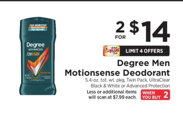 Degree Men Motionsense Deodorant
