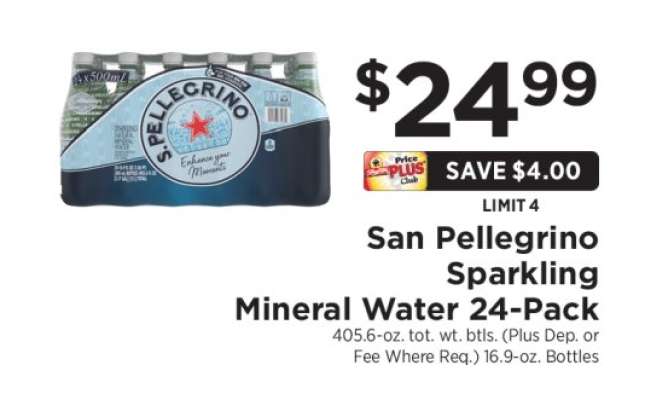 San Pellegrino Sparkling Mineral Water 24-Pack
