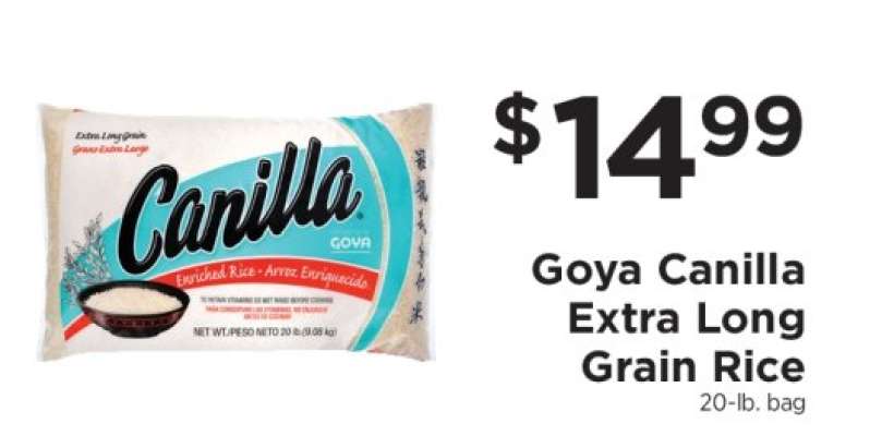 Goya Canilla Extra Long Grain Rice