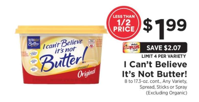 I Can't Believe It's Not Butter!