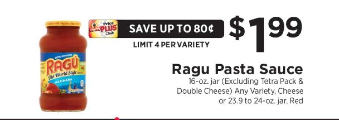 Ragú Pasta Sauce