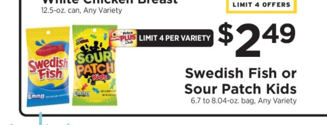 Swedish Fish or Sour Patch Kids