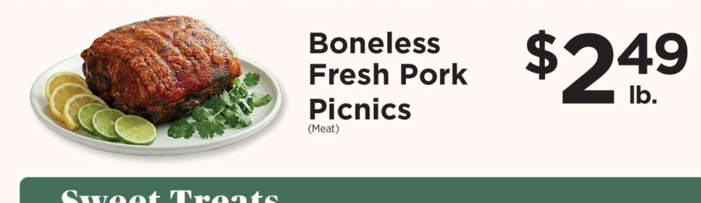 Boneless Fresh Pork Picnics
