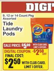Tide Laundry Pods