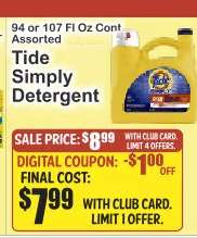 Tide Simply Detergent