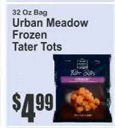 Urban Meadow Frozen Tater Tots