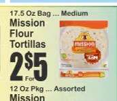 Mission Flour Tortillas