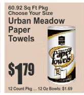 Urban Meadow Paper Towels