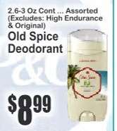 Old Spice Deodorant