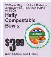 Hefty Compostable Bowls